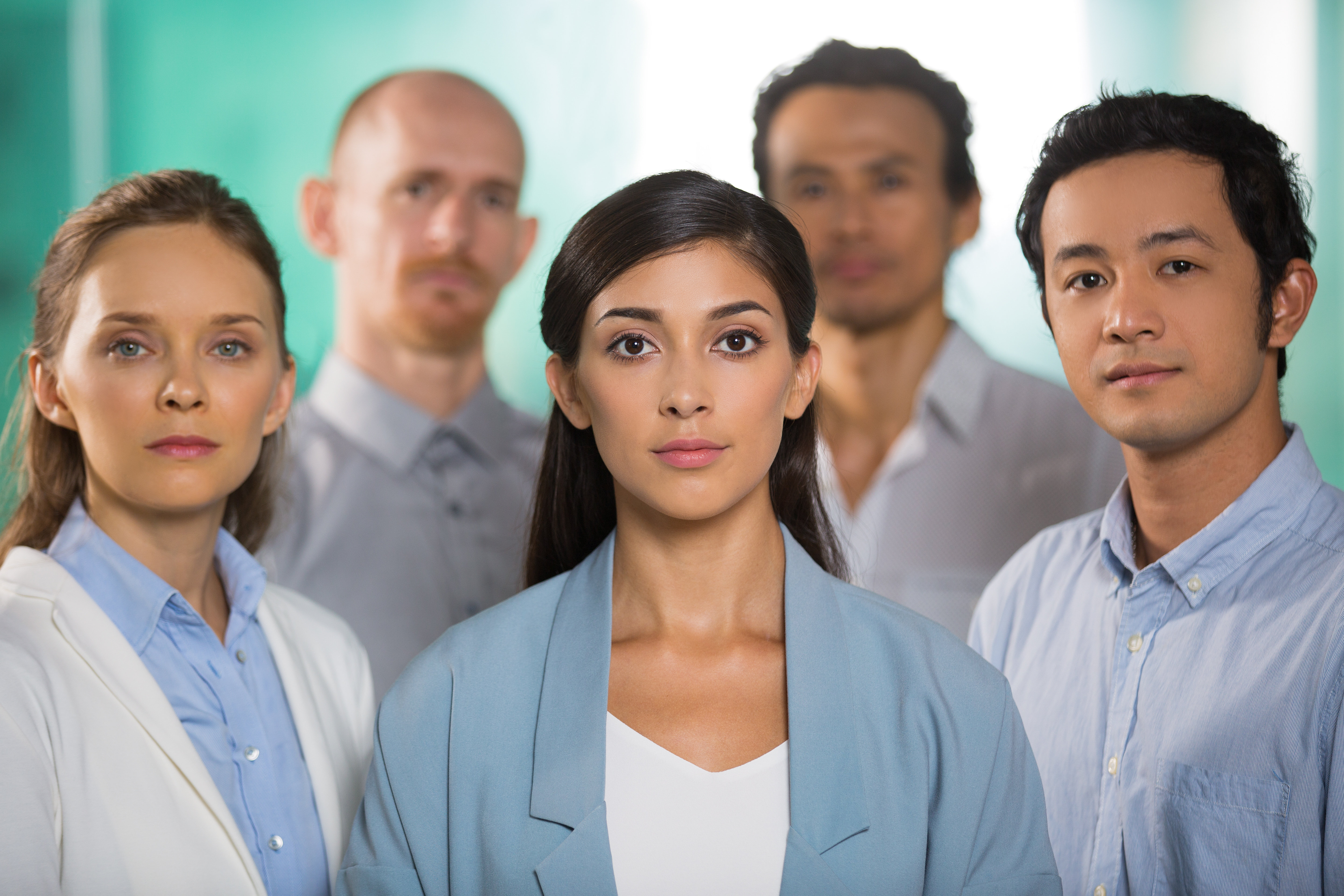 Equipo de trabajo unido